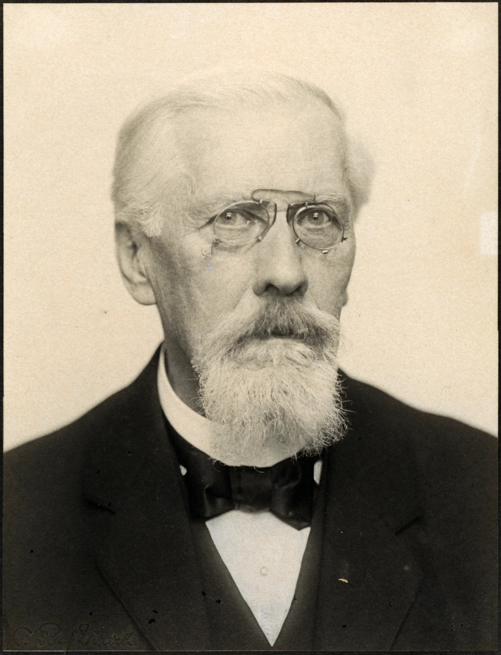 Porträt von Hermann Hitzig (1843–1918) – Gedenkseite
