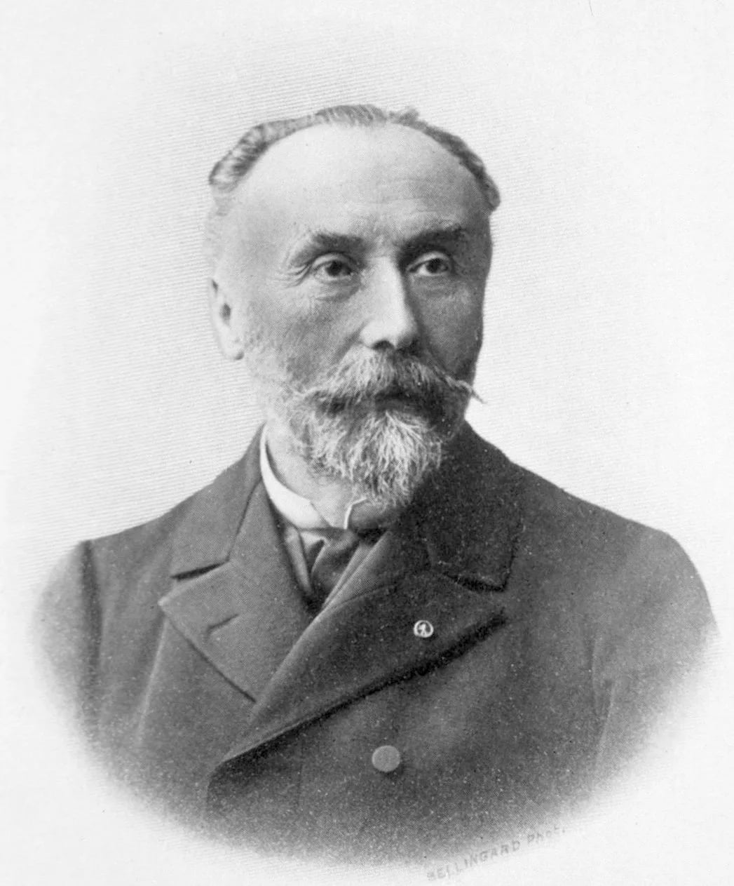 Porträt von Louis Charles Émile Lortet (1836–1909) – Gedenkseite