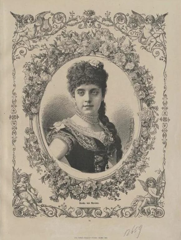 Portrait of Ilonka von Ravasz (1851–1922) – memorial page
