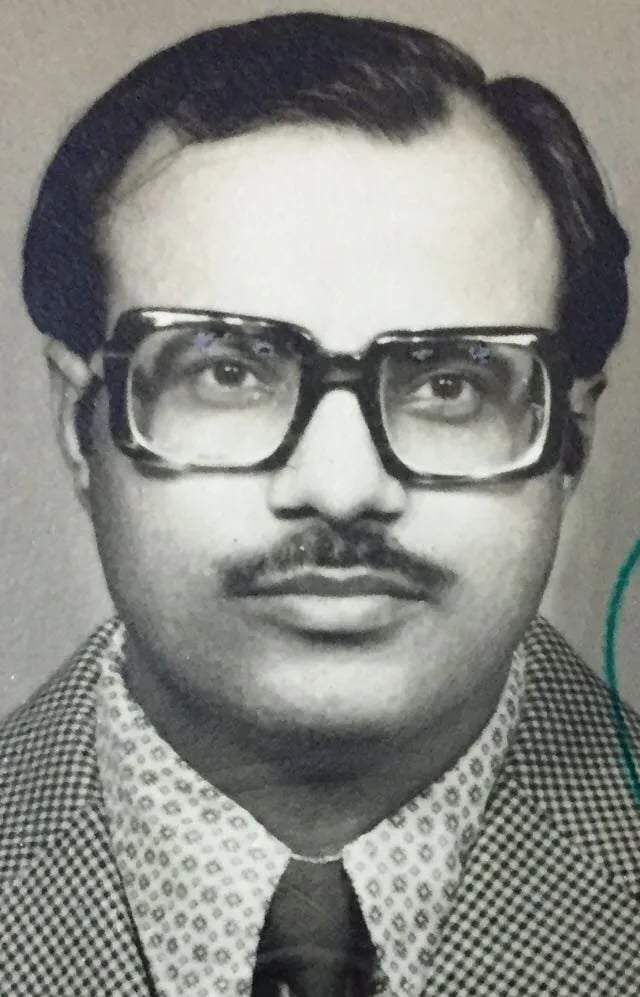Portrait of V.D. Mehta (1938–2010) – memorial page