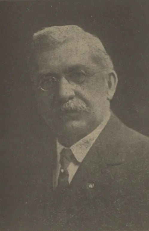 Porträt von Frank J. Sadilek (1851–1933) – Gedenkseite