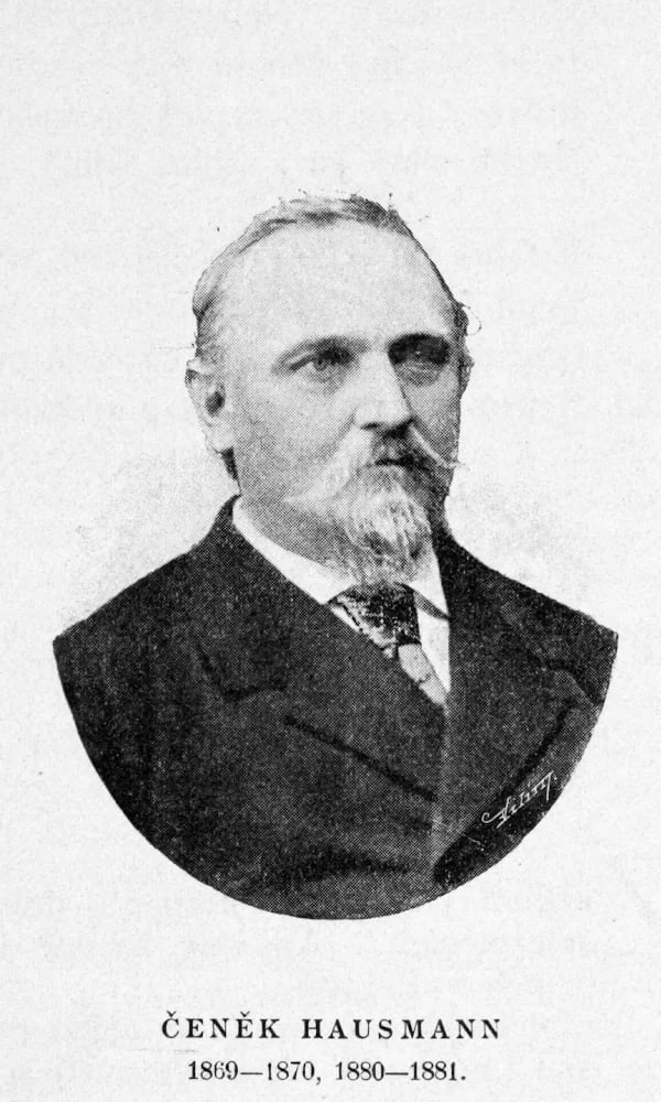 Portrait of Čeněk Hausmann (1826–1896) – memorial page