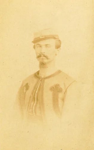 Porträt von Emmanuel Dufournel (1840–1867) – Gedenkseite