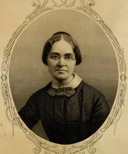 Portrait of Harriet Martha Hamlin (1820–1857) – memorial page