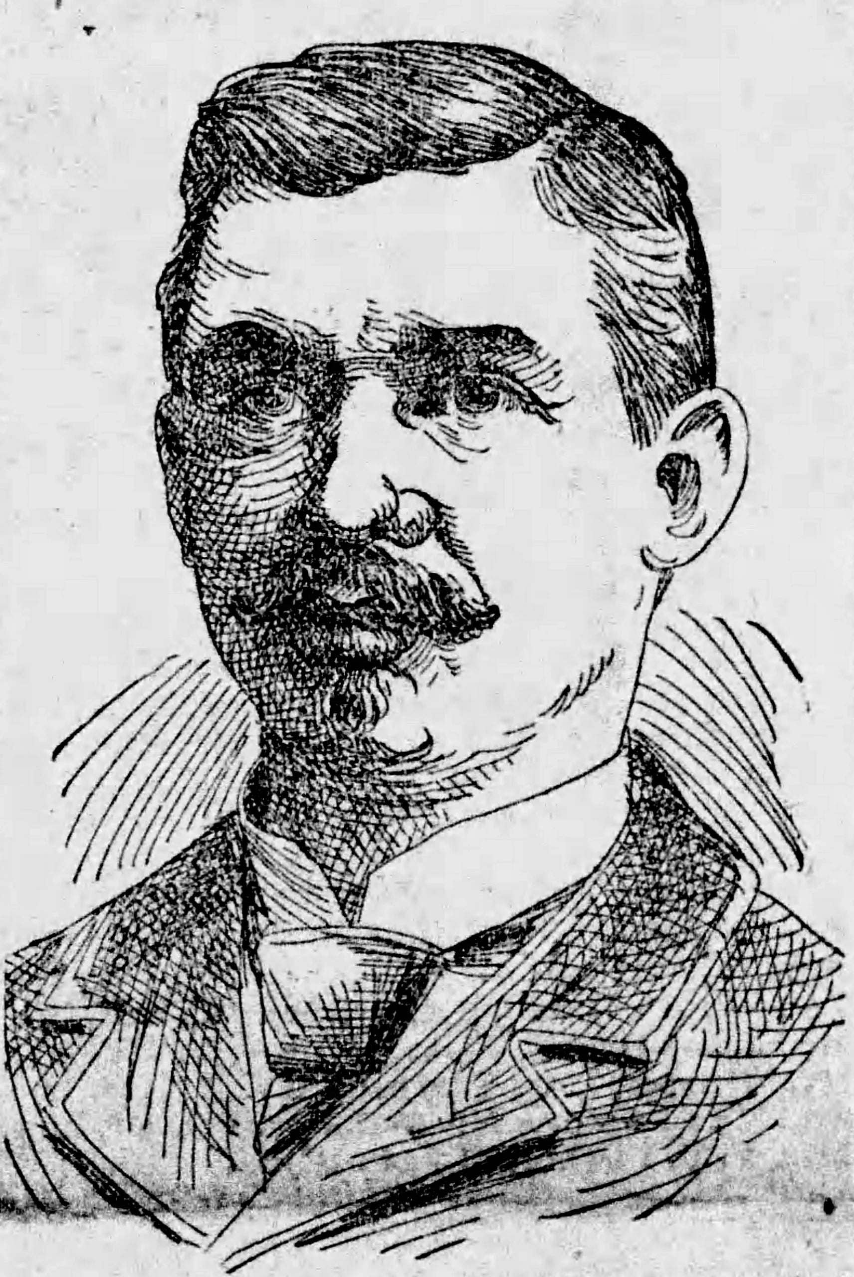 Porträt von James K. Hines (1852–1932) – Gedenkseite
