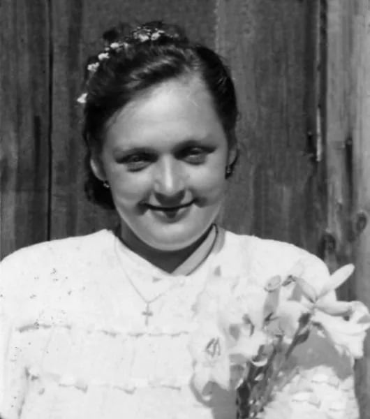 Porträt von Ludmila Valčíková (1923–1942) – Gedenkseite