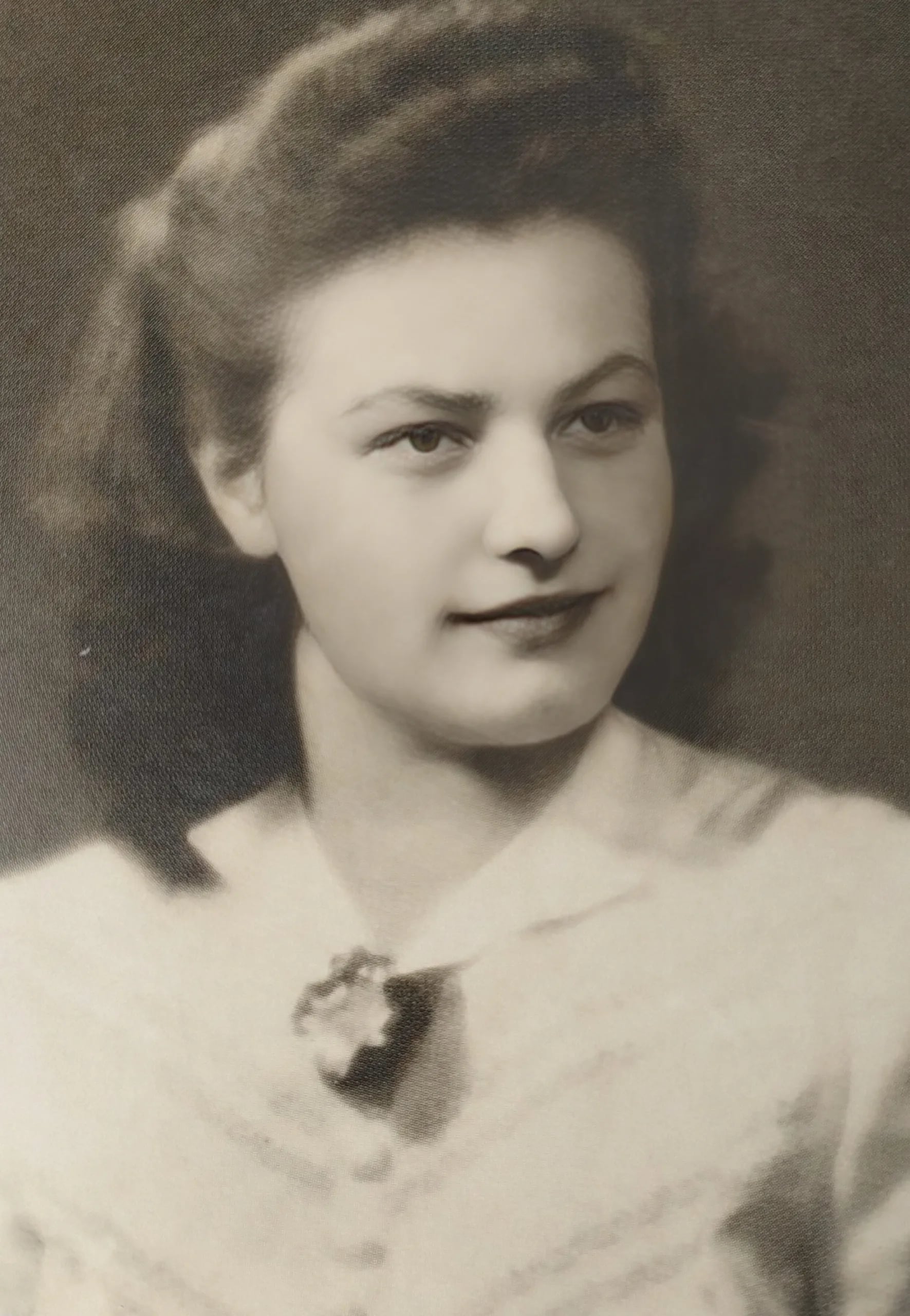 Porträt von Božena Vojtíšková (1920–1942) – Gedenkseite