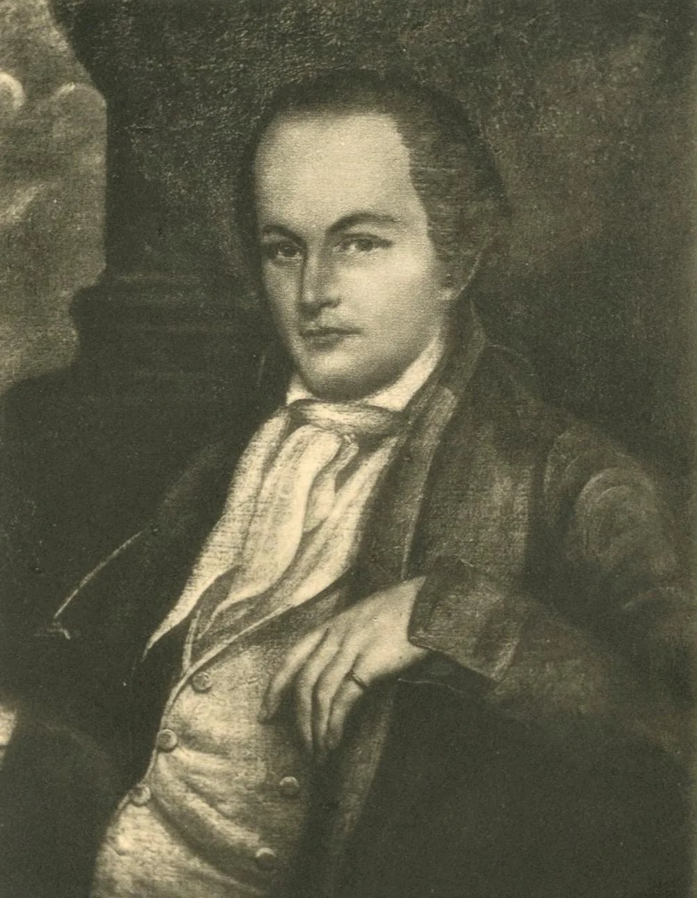 Porträt von Major Peter Jaquett (1755–1834) – Gedenkseite