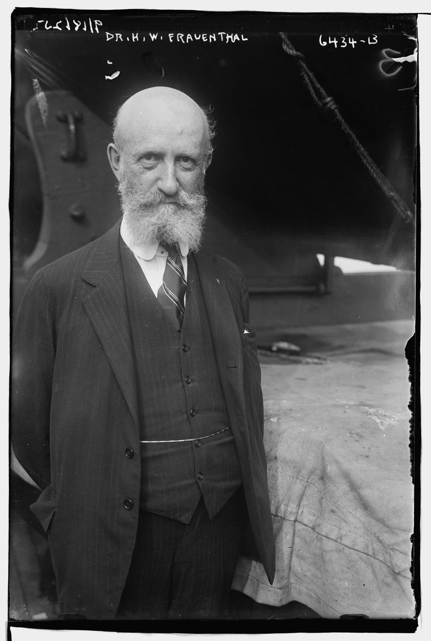 Portrait of Henry William Frauenthal (1863–1927) – memorial page