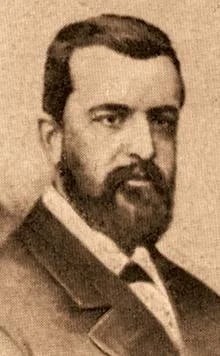 Porträt von Nicolae Fleva (1840–1920) – Gedenkseite