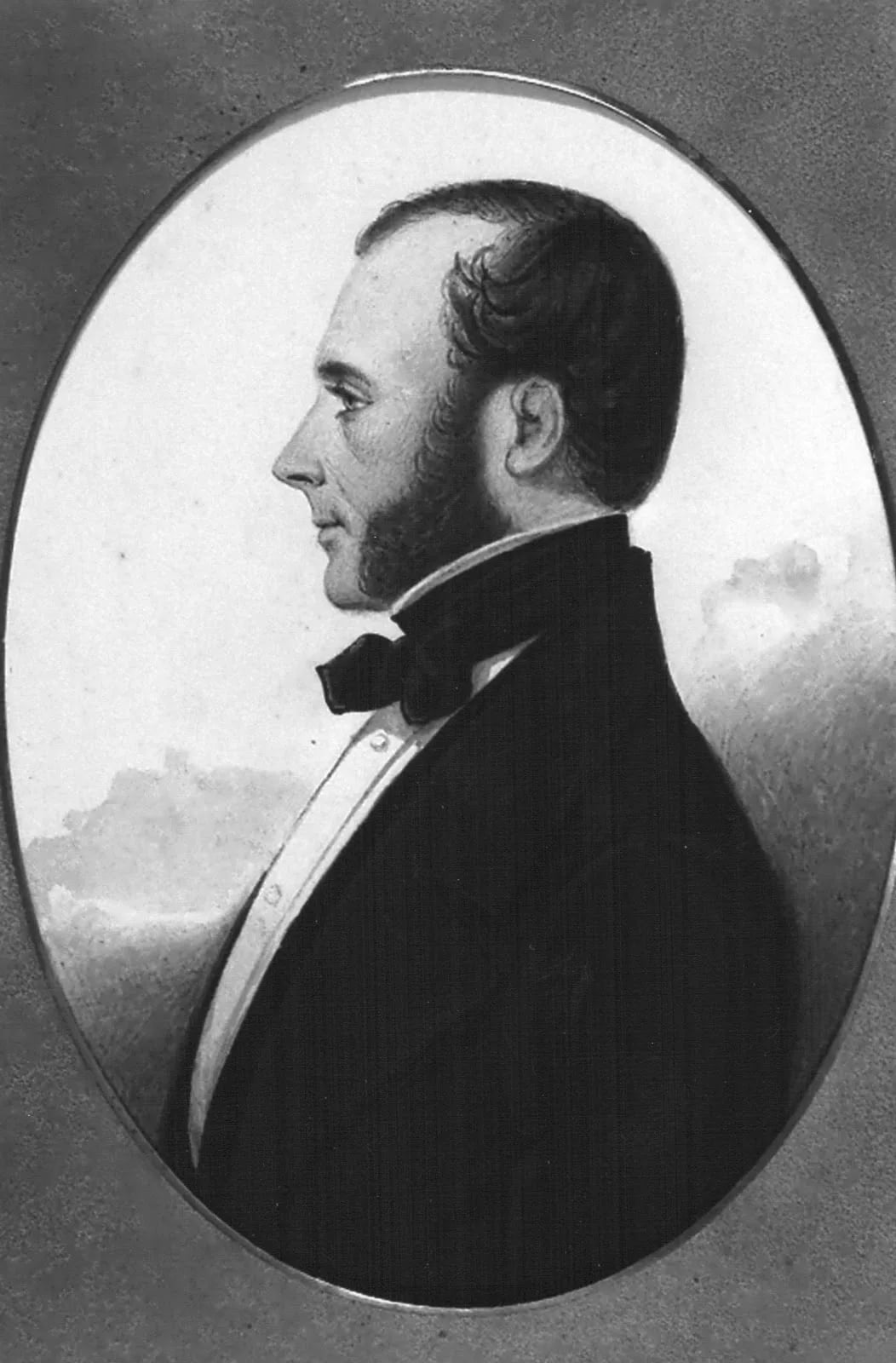 Porträt von Carl Johan Söron (1819–1872) – Gedenkseite
