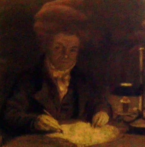 Porträt von Thomas Tudor (1785–1885) – Gedenkseite