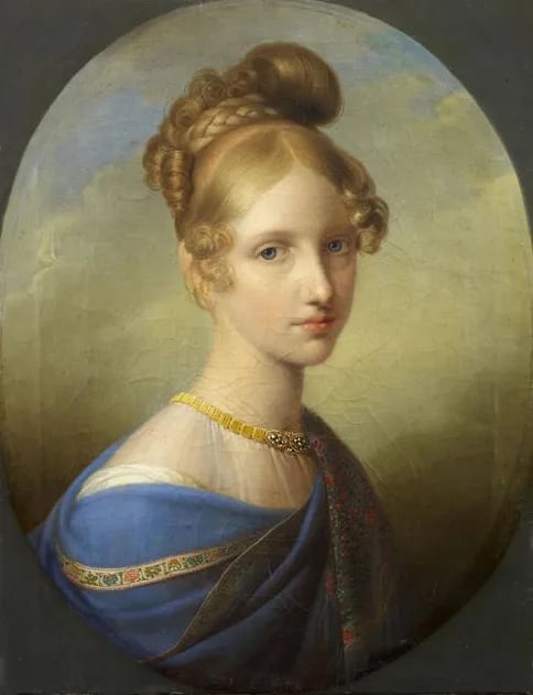 Porträt von Maria Klementine von Österreich (1798–1881) – Gedenkseite