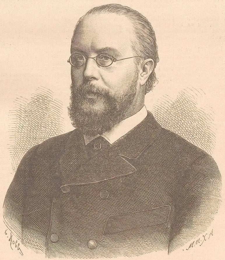 Porträt von Wilhelm Scherer (1841–1886) – Gedenkseite