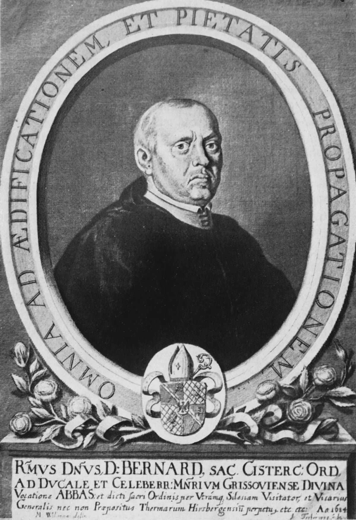 Portrait of Bernhard Rosa (1624–1696) – memorial page