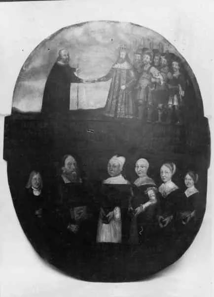 Portrait of Laurentius Lindelius (1604–1672) – memorial page