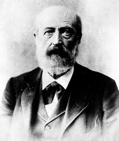 Portrait of Victor Hüter (1832–1897) – memorial page