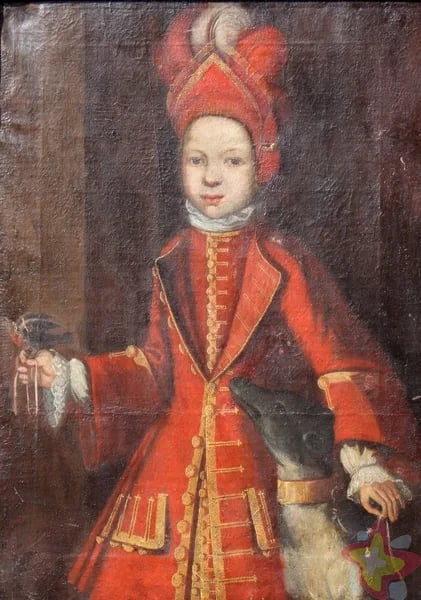 Porträt von Maria Ernestine Francisca von Rietberg (1687–1758) – Gedenkseite