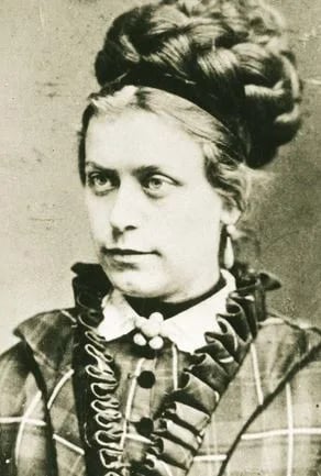Porträt von Bohuslava Keck (1854–1911) – Gedenkseite