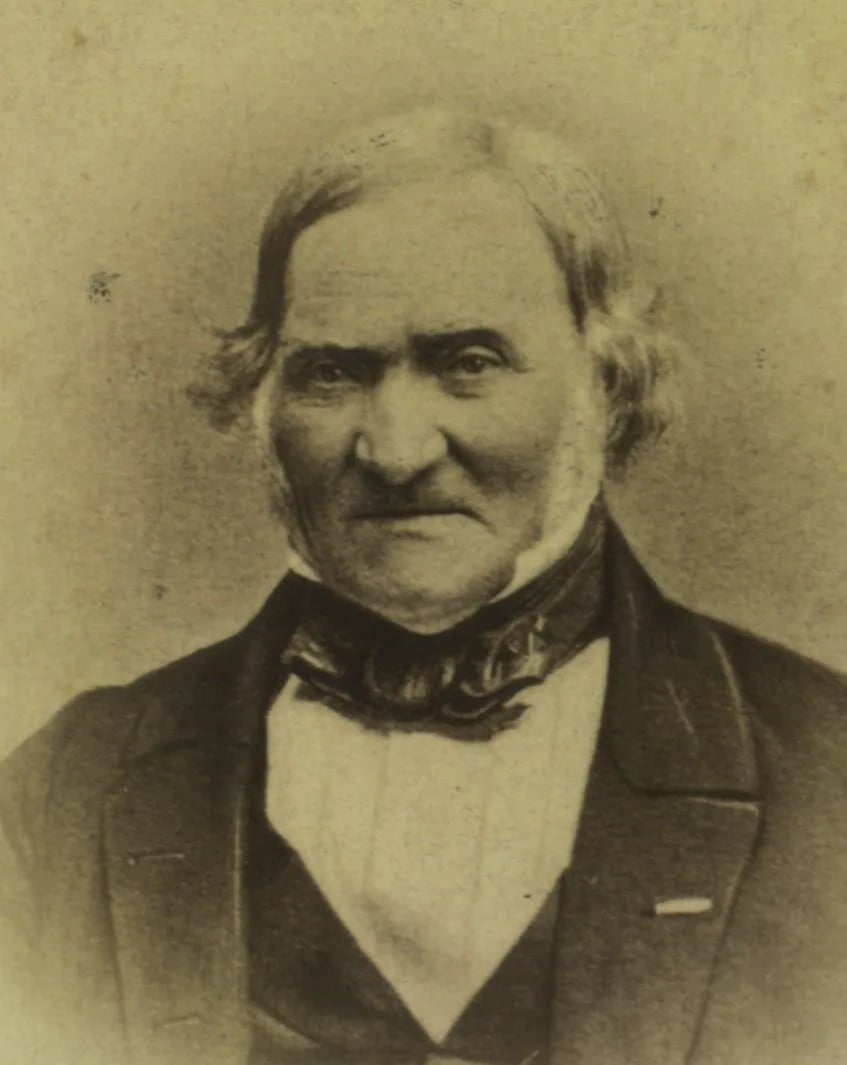 Porträt von Ulrik Christian Frederik Aagaard (1790–1864) – Gedenkseite