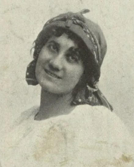 Porträt von Karla Slavíková-Welsová (1862–1936) – Gedenkseite