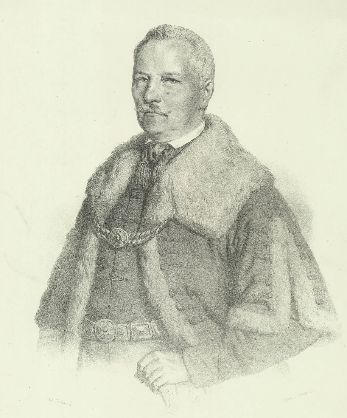 Porträt von István Károlyi (1797–1881) – Gedenkseite