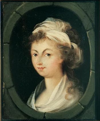 Porträt von Maria Antonia von Bourbon-Parma (1774–1841) – Gedenkseite