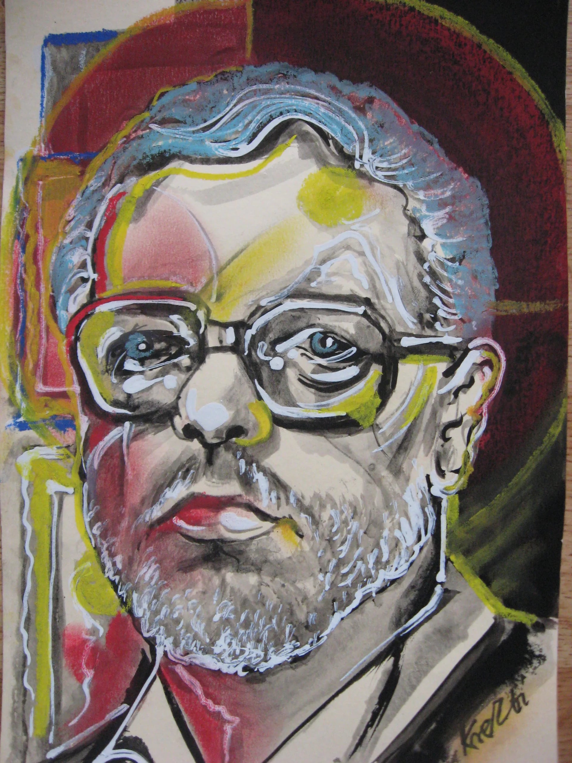 Portrait of Jerzy Nowosielski (1923–2011) – memorial page