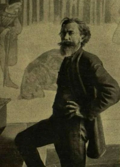 Porträt von Aladár Körösföi-Kriesch (1863–1920) – Gedenkseite