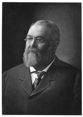 Porträt von William James Grandin (1838–1904) – Gedenkseite