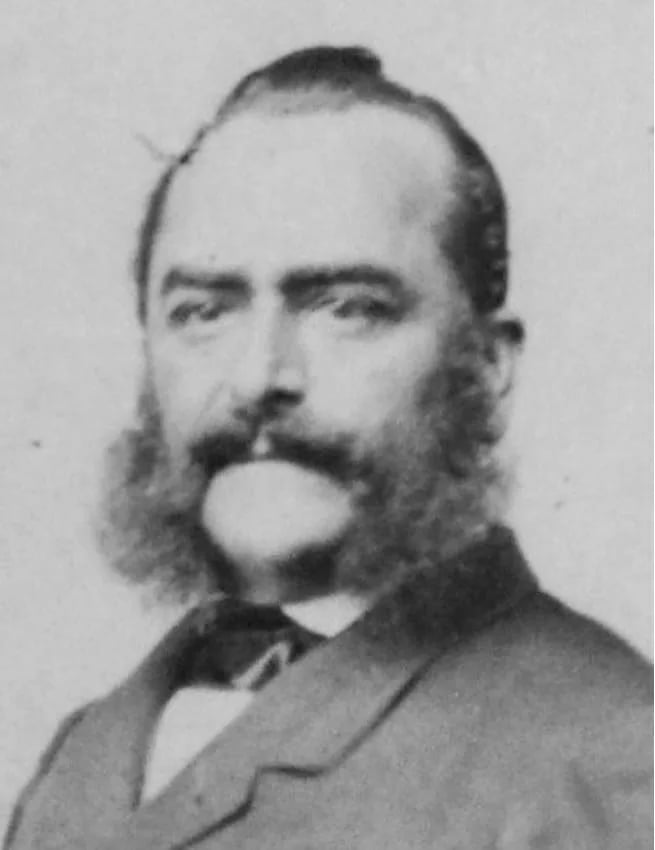Porträt von Conrad Blumer (1817–1882) – Gedenkseite