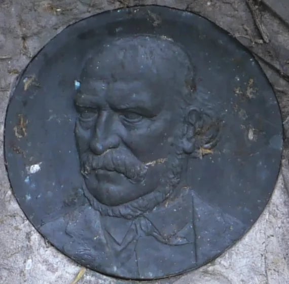 Porträt von John Grasset (1816–1892) – Gedenkseite