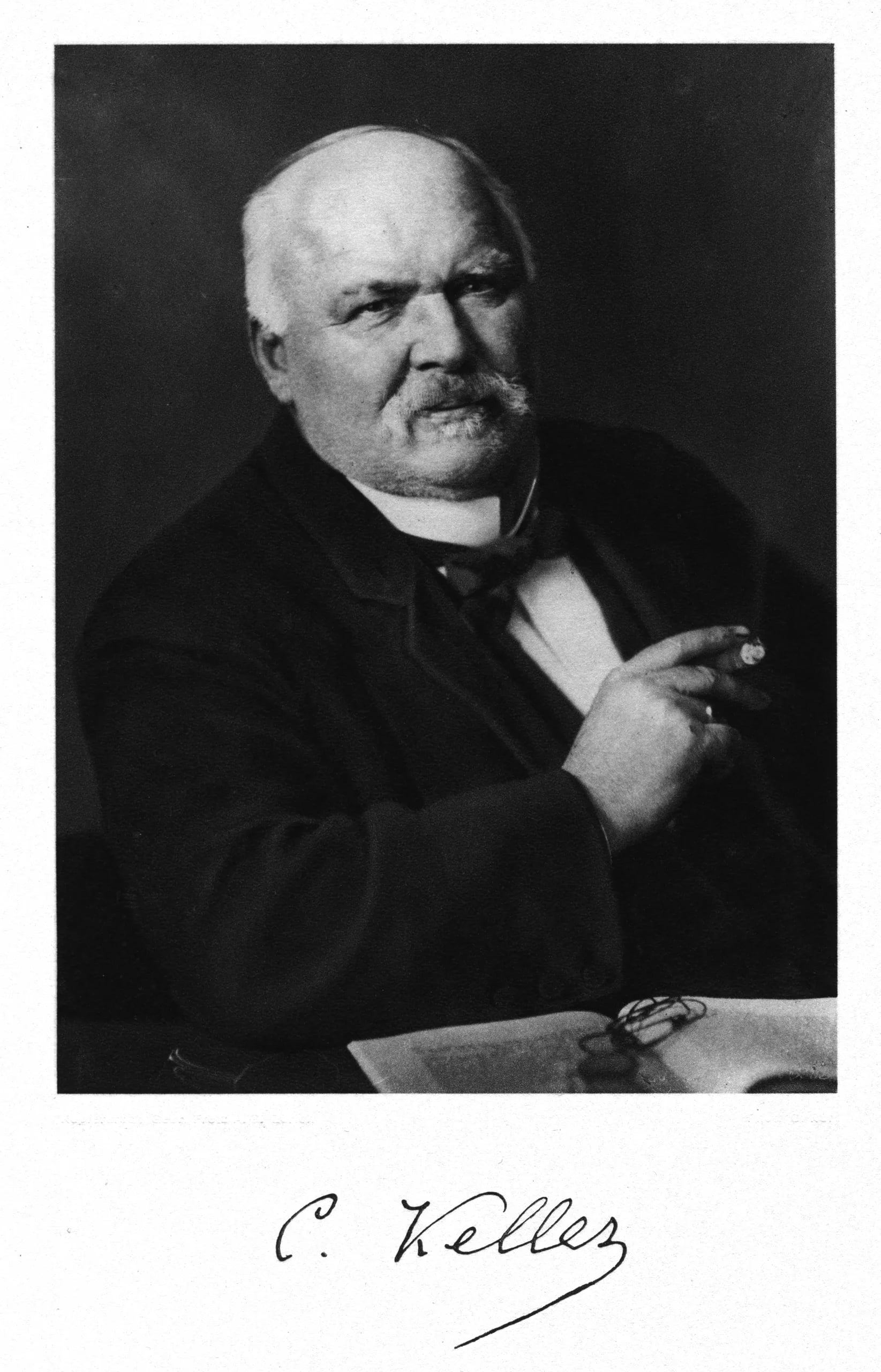 Porträt von Conrad Keller (1848–1930) – Gedenkseite