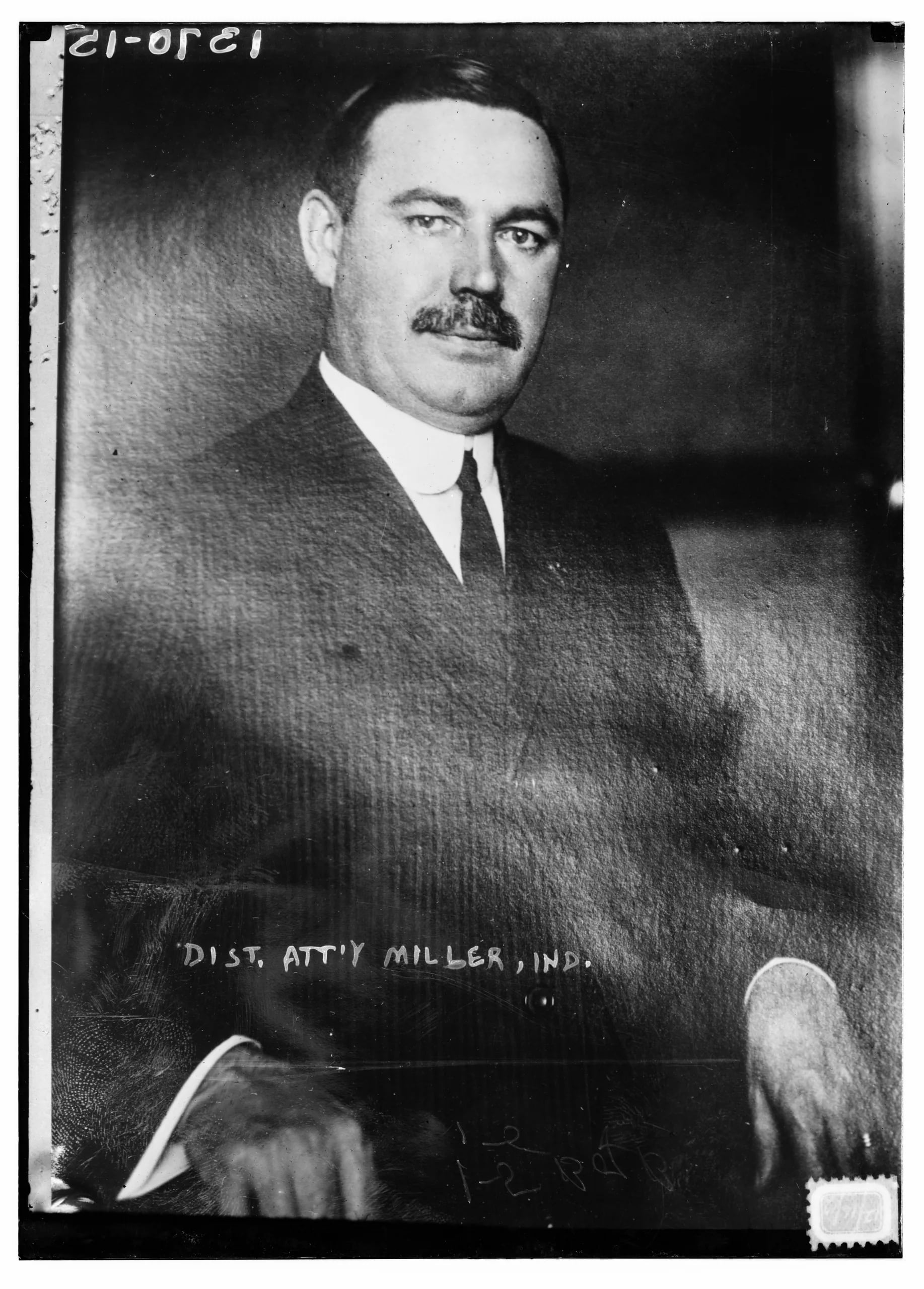 Porträt von Charles W. Miller (1863–1923) – Gedenkseite