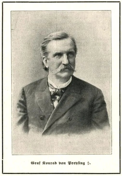 Porträt von Conrad von Preysing (1843–1903) – Gedenkseite