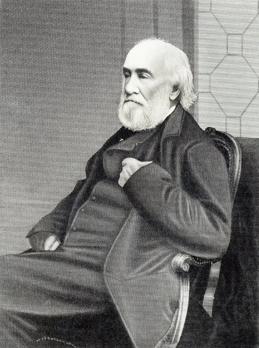 Porträt von Joseph Peace Hazard (1807–1892) – Gedenkseite
