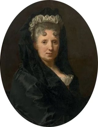 Porträt von Marie-Angélique Poisson (1657–1731) – Gedenkseite
