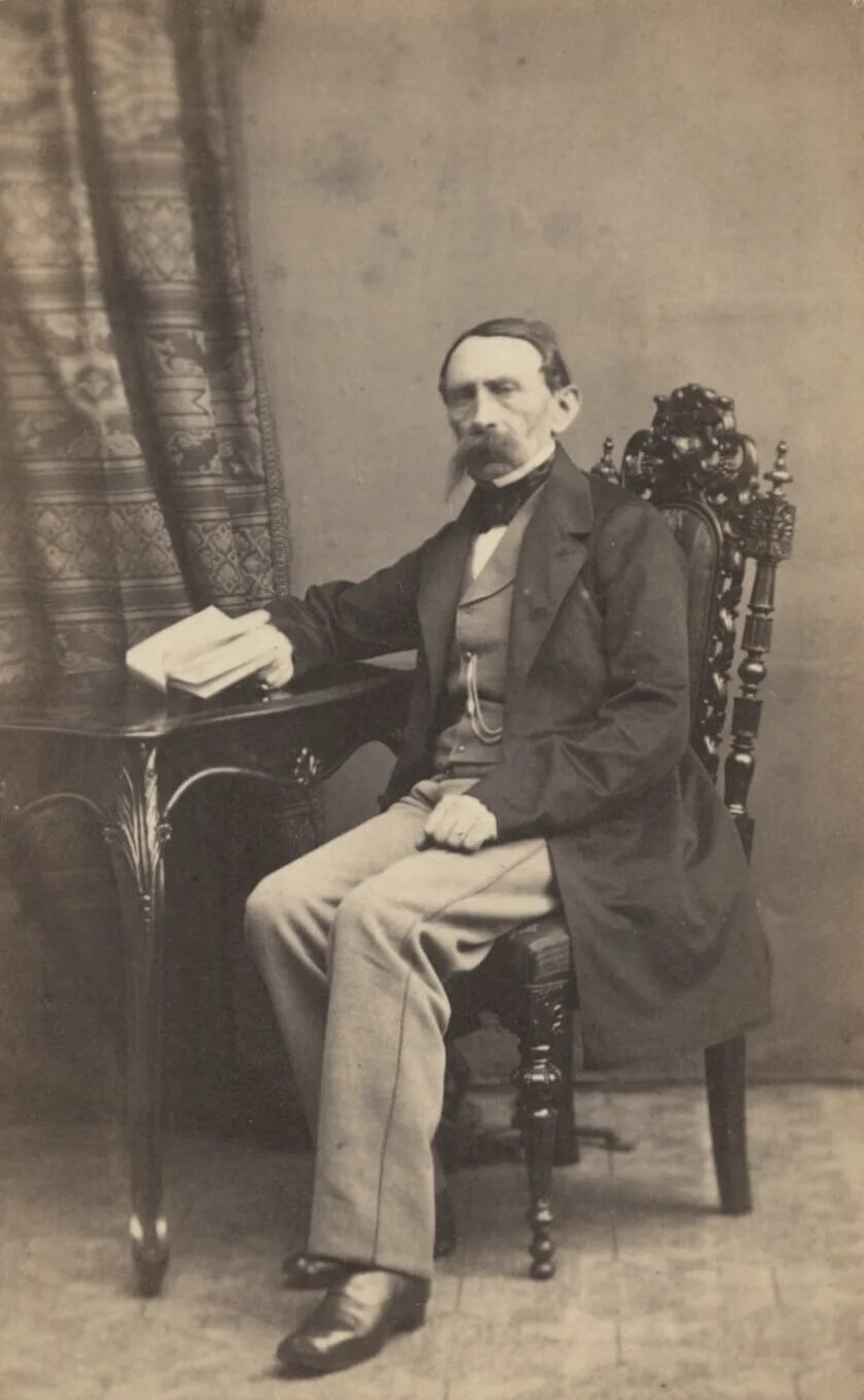 Porträt von Herman Lauritz Scharffenberg (1799–1884) – Gedenkseite