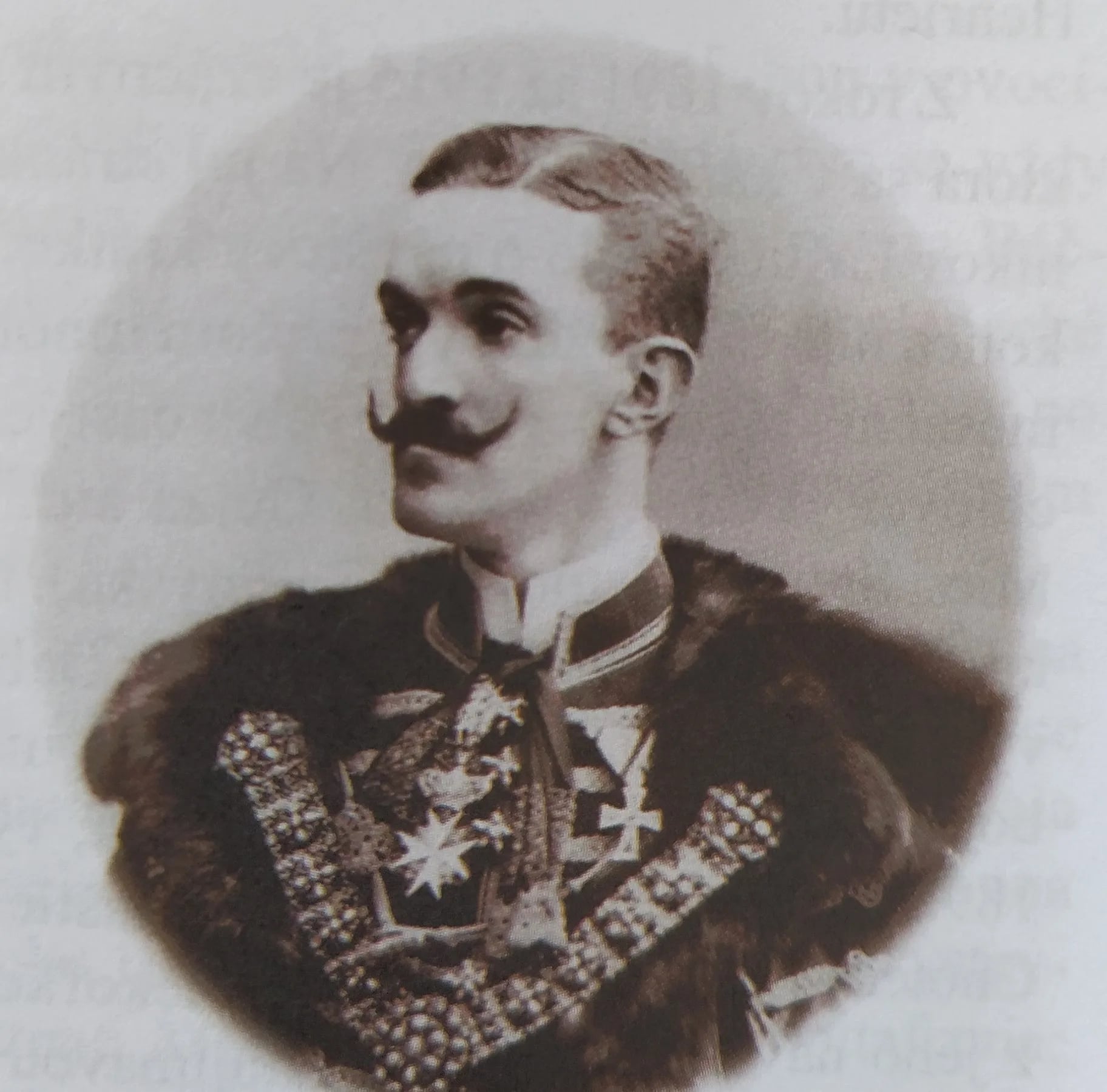 Porträt von Rudolf Otto Chotek (1870–1921) – Gedenkseite