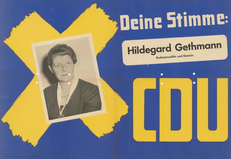 Portrait of Hildegard Gethmann (1903–1988) – memorial page