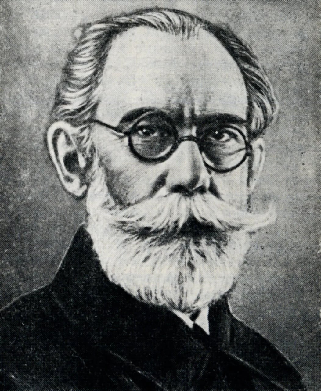 Porträt von Leonid Likarionovich Ivanov (1877–1946) – Gedenkseite
