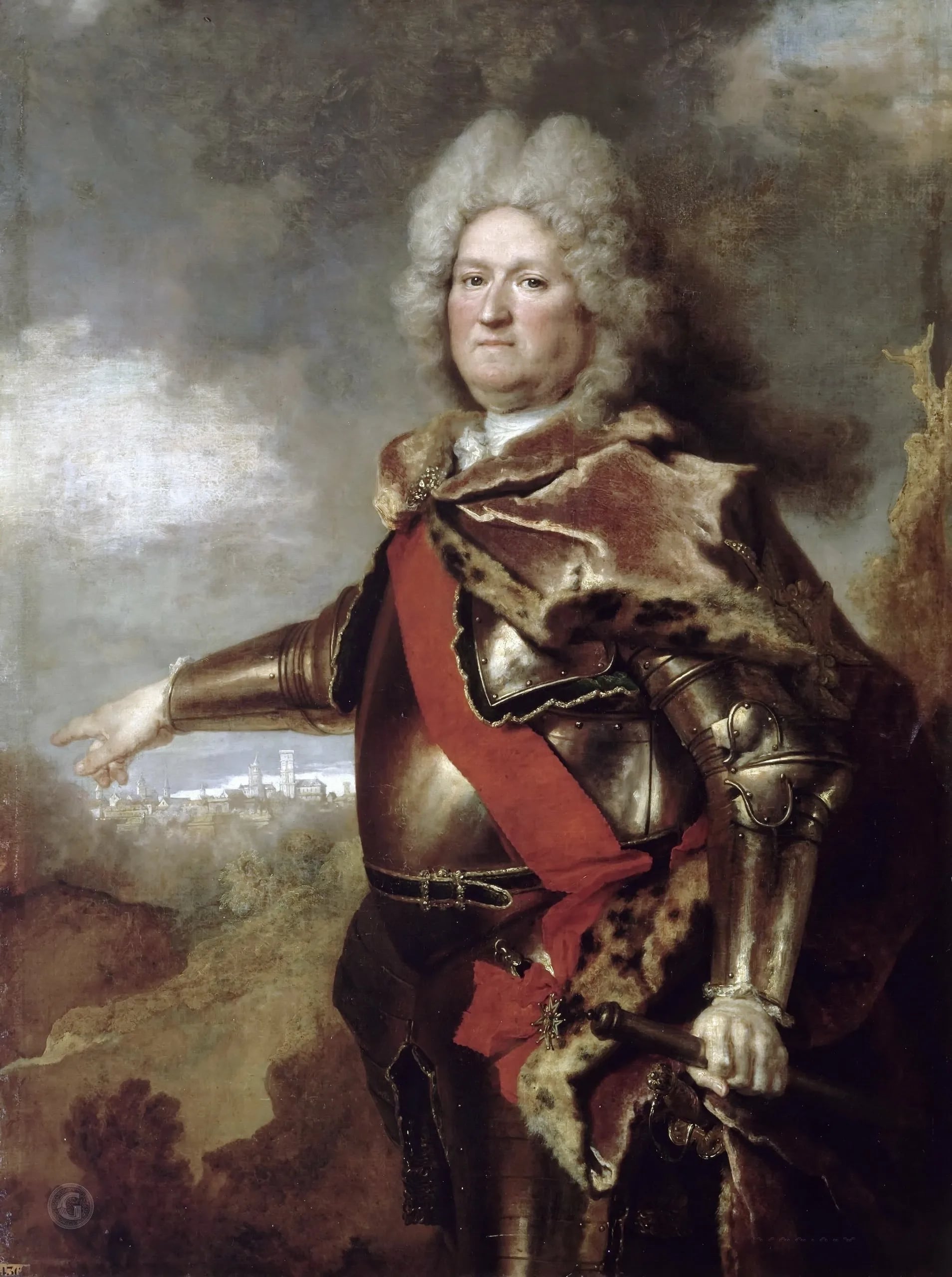 Porträt von Antoine Le Prestre de Vauban (1654–1731) – Gedenkseite