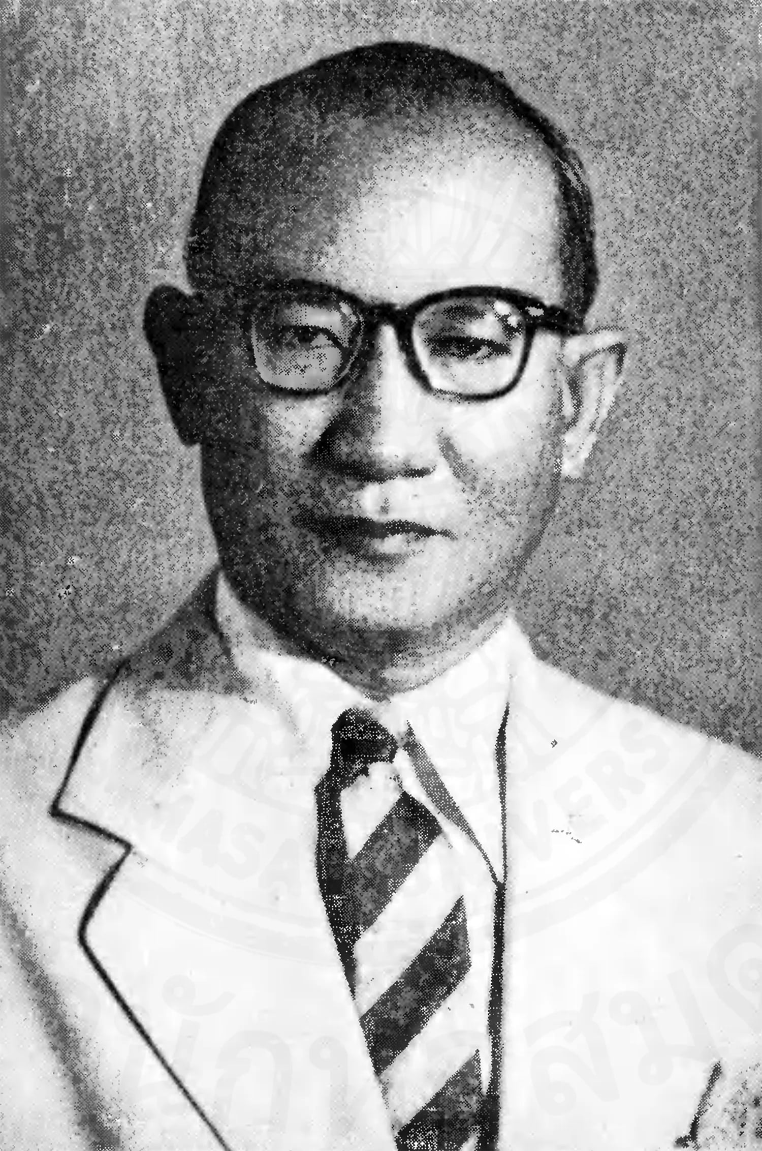 Porträt von Luang Chakkrapanisisinwisut (Wisut Krairoek) (1903–1958) – Gedenkseite