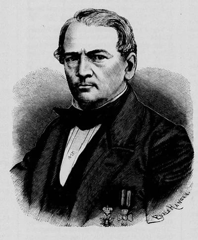 Porträt von Ignaz Lachner (1807–1895) – Gedenkseite