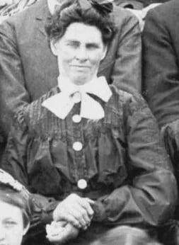 Porträt von Lavina E. Hawk (1847–1924) – Gedenkseite