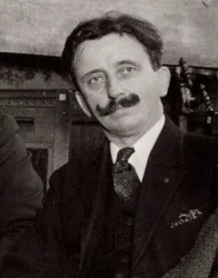 Porträt von Joseph Van Roosbroeck (1872–1962) – Gedenkseite