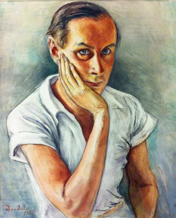 Porträt von Nils von Dardel (1888–1943) – Gedenkseite