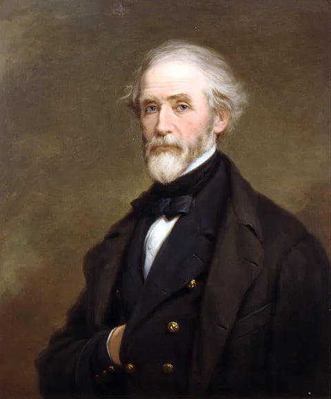 Portrait of Dennis Hart Mahan (1802–1871) – memorial page
