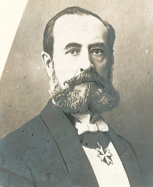 Portrait of Johan Caspar Herman Wedel-Jarlsberg (1841–1922) – memorial page