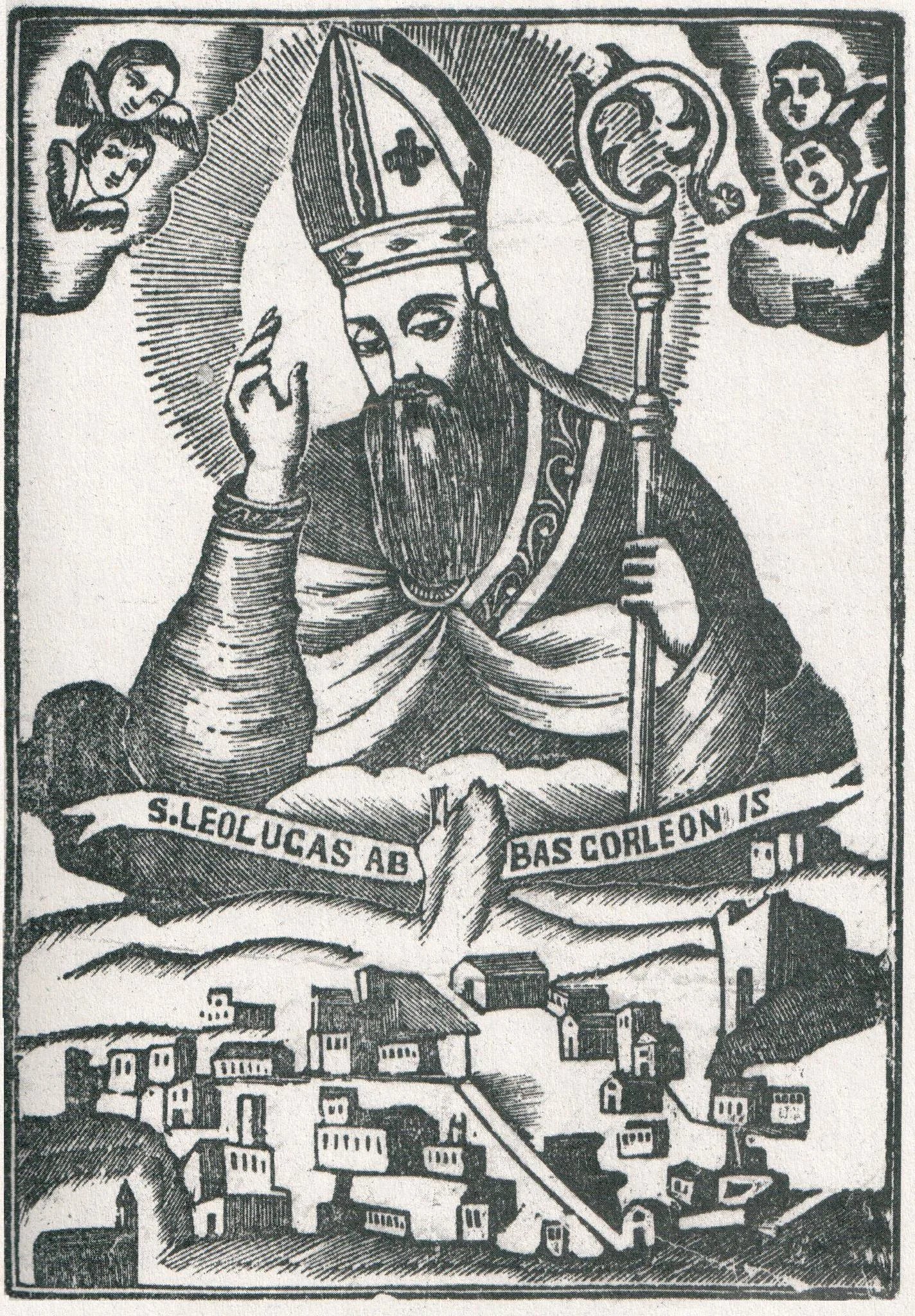 Porträt von Leoluca (815–915) – Gedenkseite
